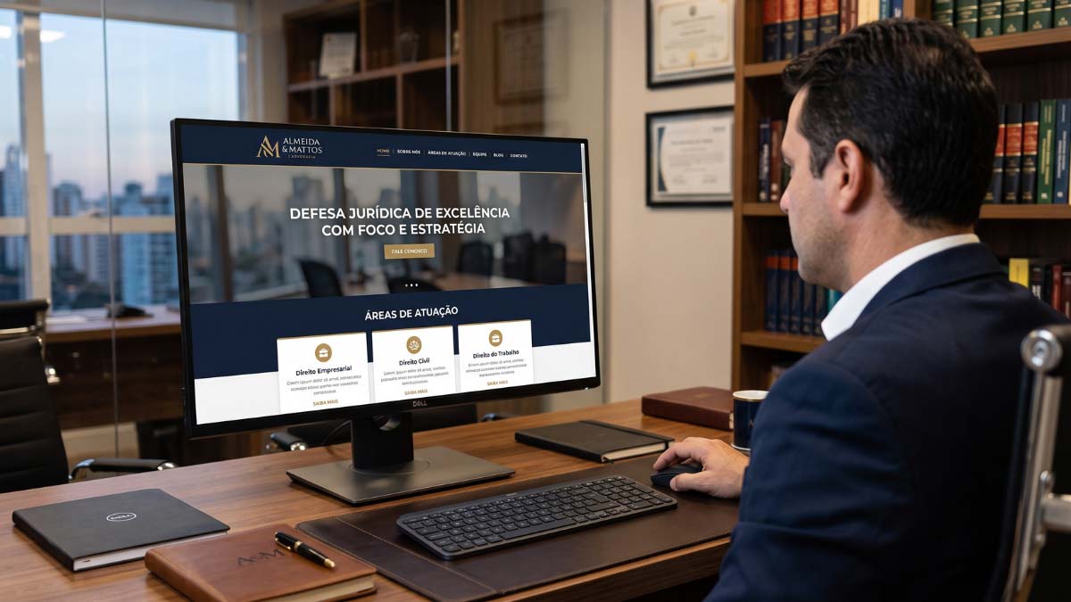 Como criar sites para advogados