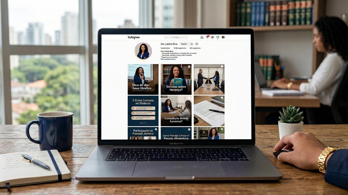 Foto mostrando se Instagram para advogados funciona