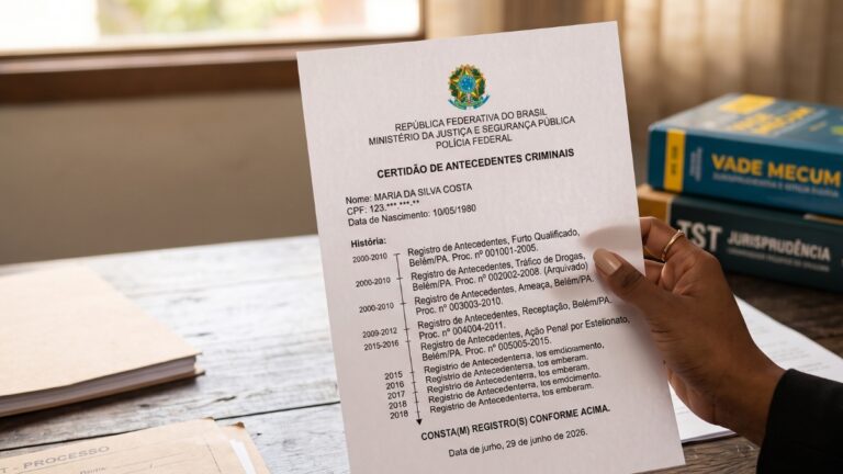 certidao de antecedentes criminais
