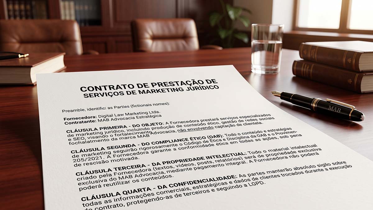 contrato com agência de marketing jurídico