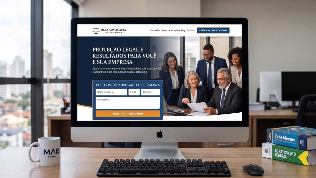 landing page para advogados
