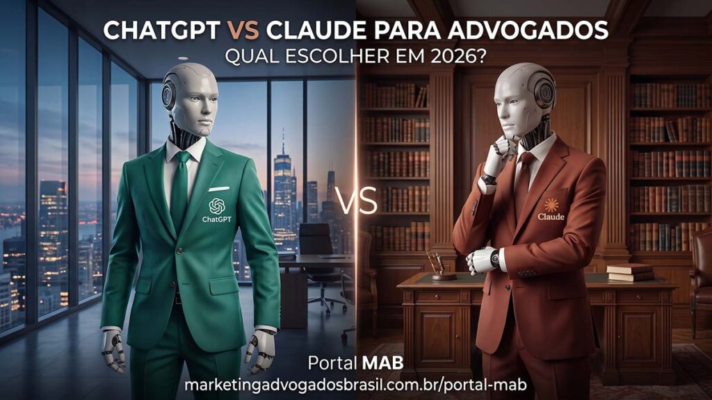 ChatGPT vs Claude para advogados