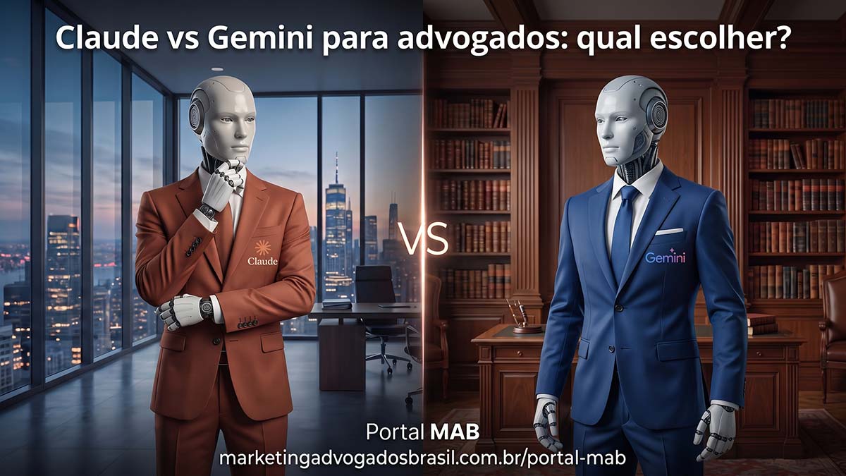 Claude vs Gemini para advogados