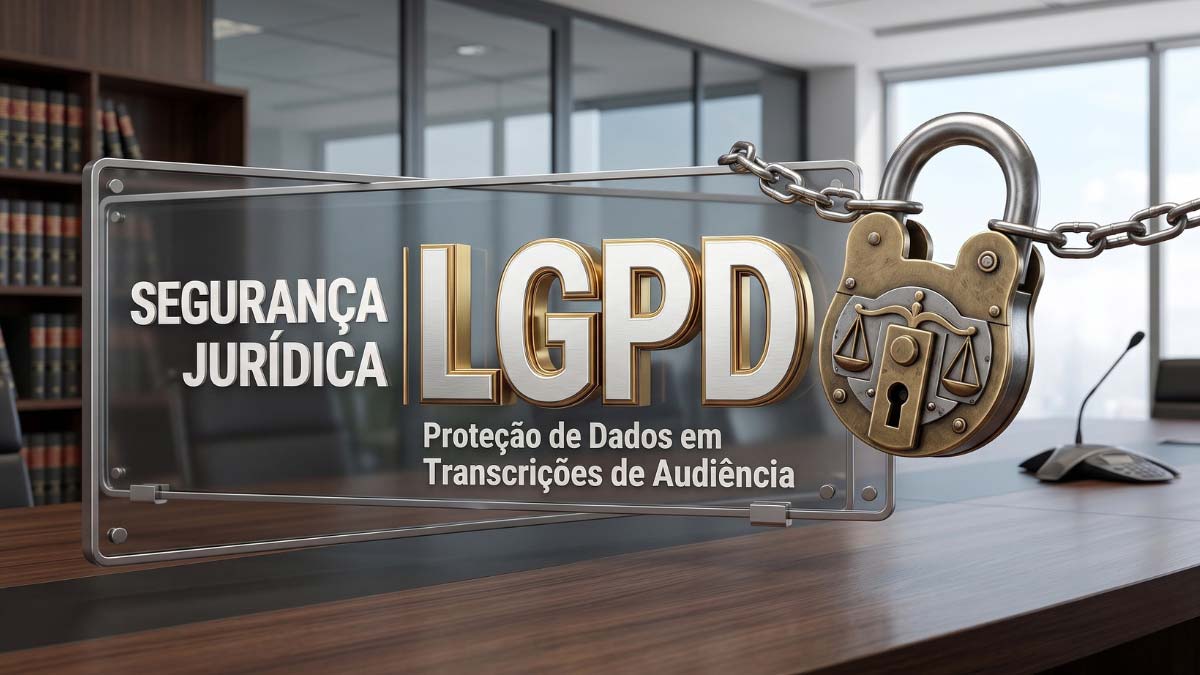 transcrição de audiência por IA