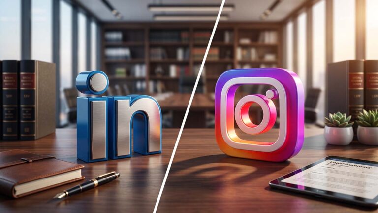 linkedin ou instagram advogado